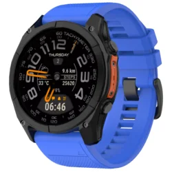Elegant QuickFit Watch Bracelet - Premium 22mm & 26mm Adjustable Strap - QuickFit - 26mm Strap (Pin Blue)