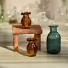 Dollhouse Miniature Accessories Mini Little Star Flower Model with Glass Bottle Simulation Vase Toys Doll House Decoration 1
