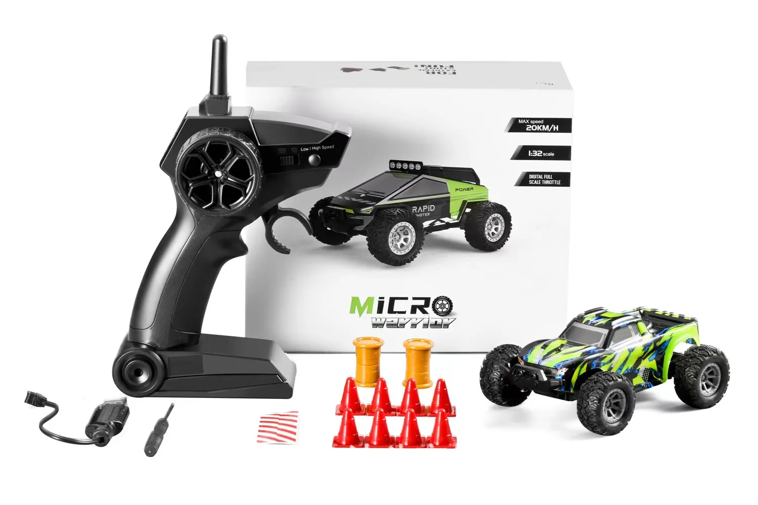 Grandioso Mini Vehículo a Control Remoto para Montañismo
