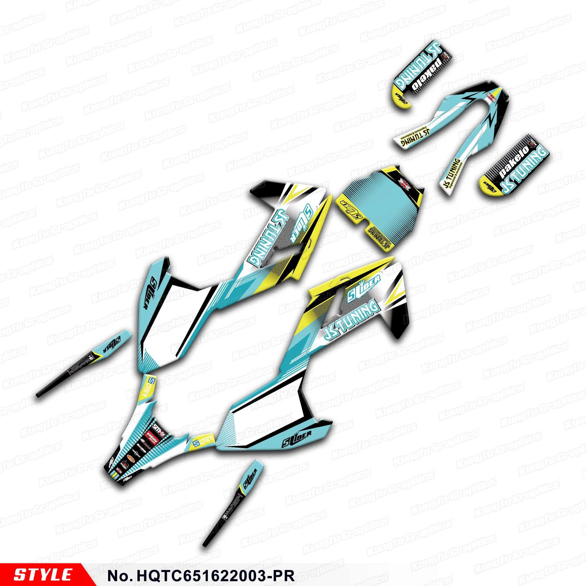 

Вторичный рынок, наклейки для внедорожных велосипедов, украшение для мотогонок, для Husqvarna TC65 2016-2023, фотосессия