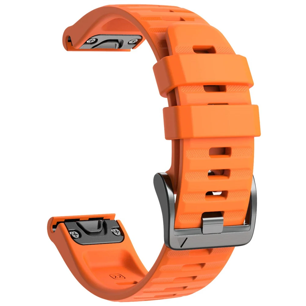 Outdoor Sports Silicone Watch Strap - Quickfit 22mm & 26mm
