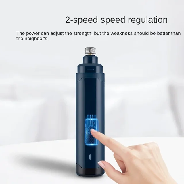 Dog Nail Clipper for Dogs Nail Clippers Pet Grinder Short Gato for Cats Nail Clipper USB Animal Grooming Trimmer Low Noise 2