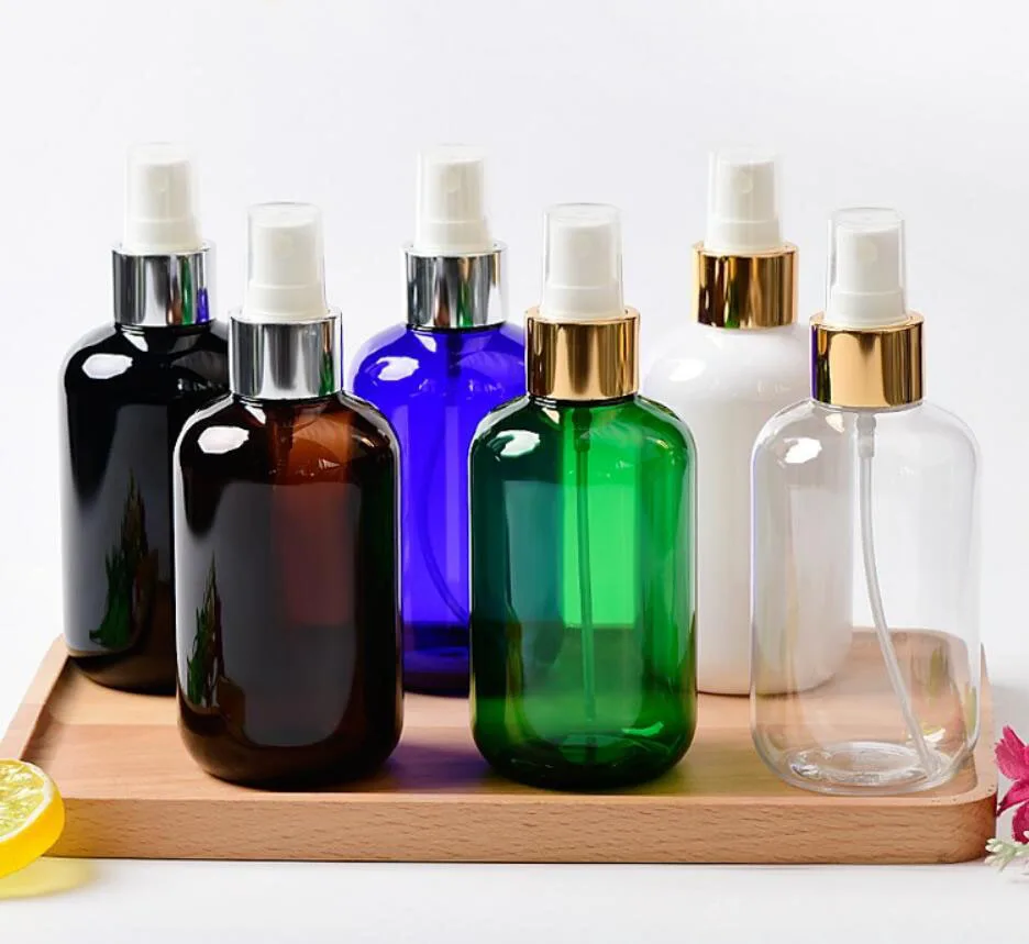 

200 мл пластиковая бутылка для ПЭТ с насосом, распылитель тумана, Цветочная Туалетная вода, парфюм, косметическая упаковка для ухода за кожей