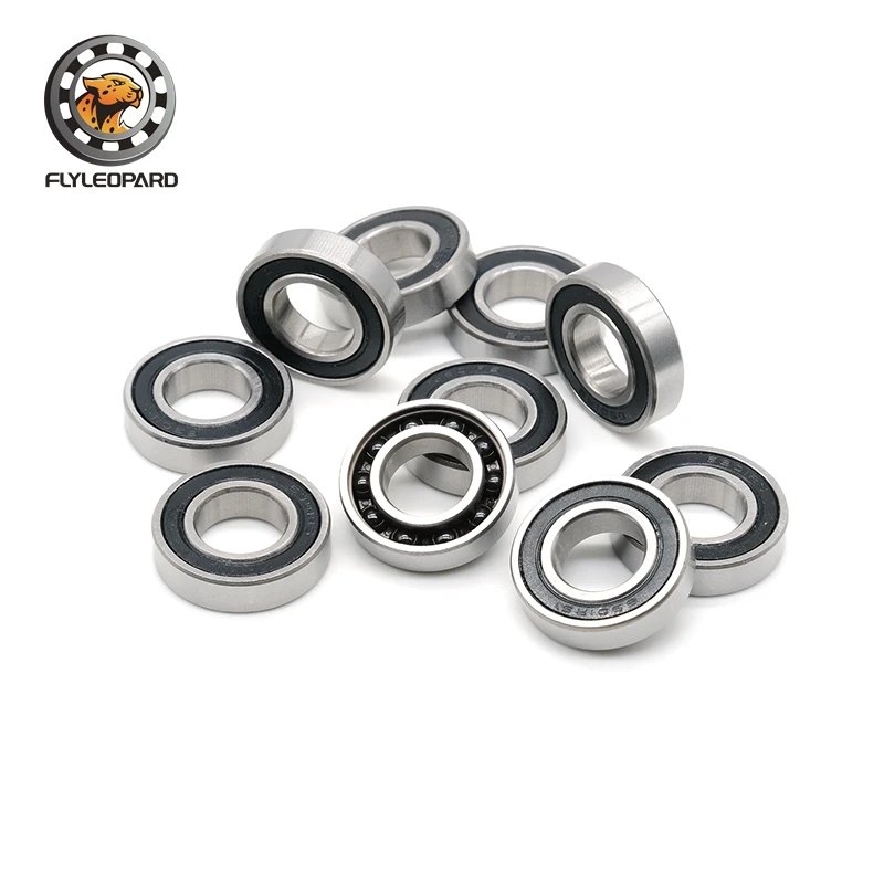 6901RS 하이브리드 세라믹 베어링 12x24x6mm ABEC-7 1개 자전거 하단 브래킷 및 부품 6901 RS 2RS Si3N4 볼 베어링 6901-2RS