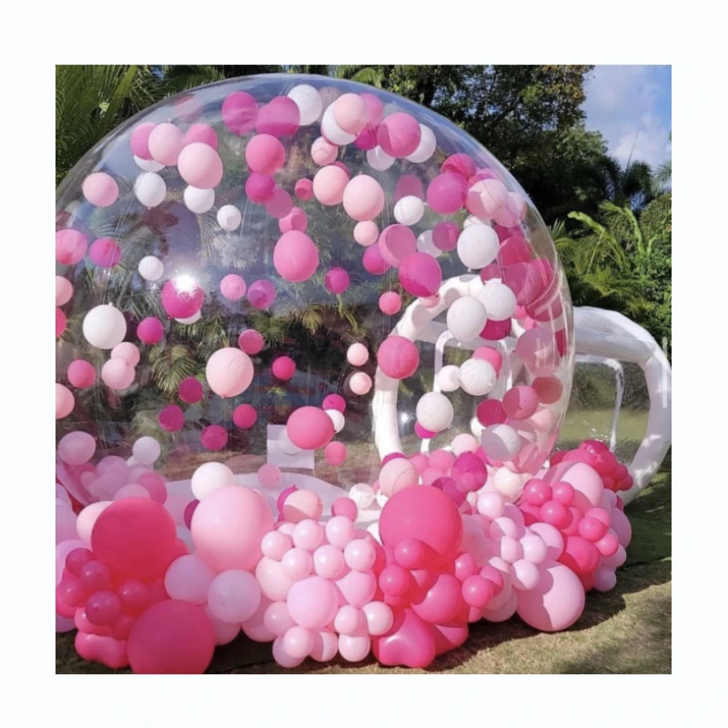 

Clear Inflatable Crystal Dome Bubble Tent Kids Party Balloons Fun House customized inflatable bubble house tent
