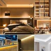 Led Strip Lights 220V High Brightness COB Led Strip IP65 Waterproof Adhesive Flexible Ribbon for Room Outdoor Garden Lighting 6