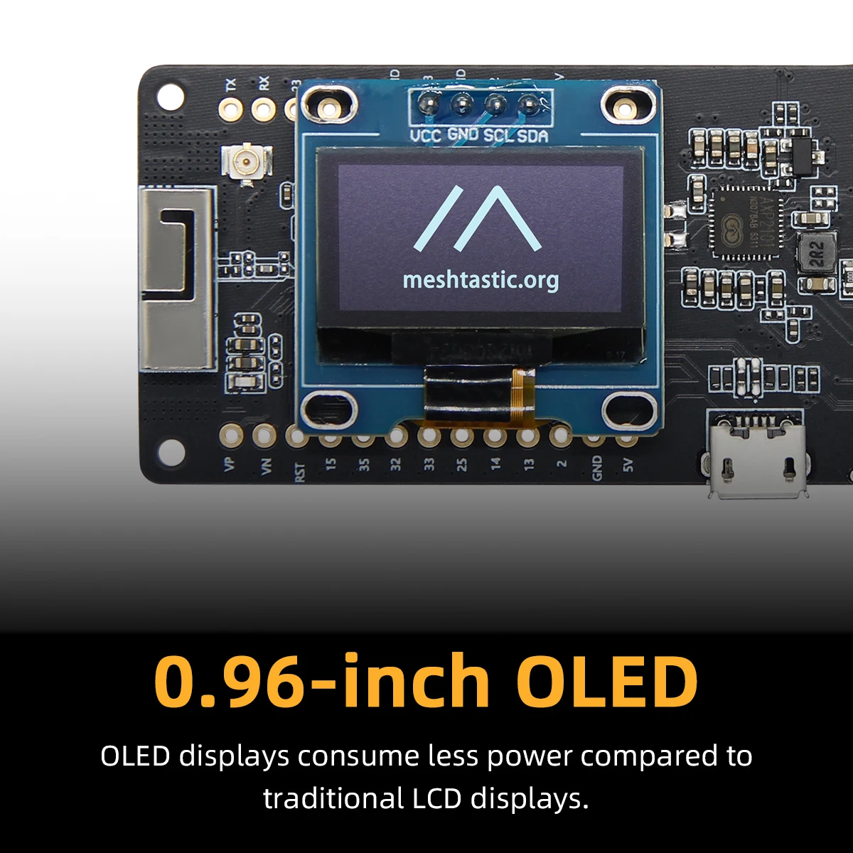 Development Board LILYGO&reg; TTGO Meshtastic T-Beam LoRa ESP32 433/868/915MHz LoRaWAN Module Circuits With WiFi Bluetooth GPS OLED
