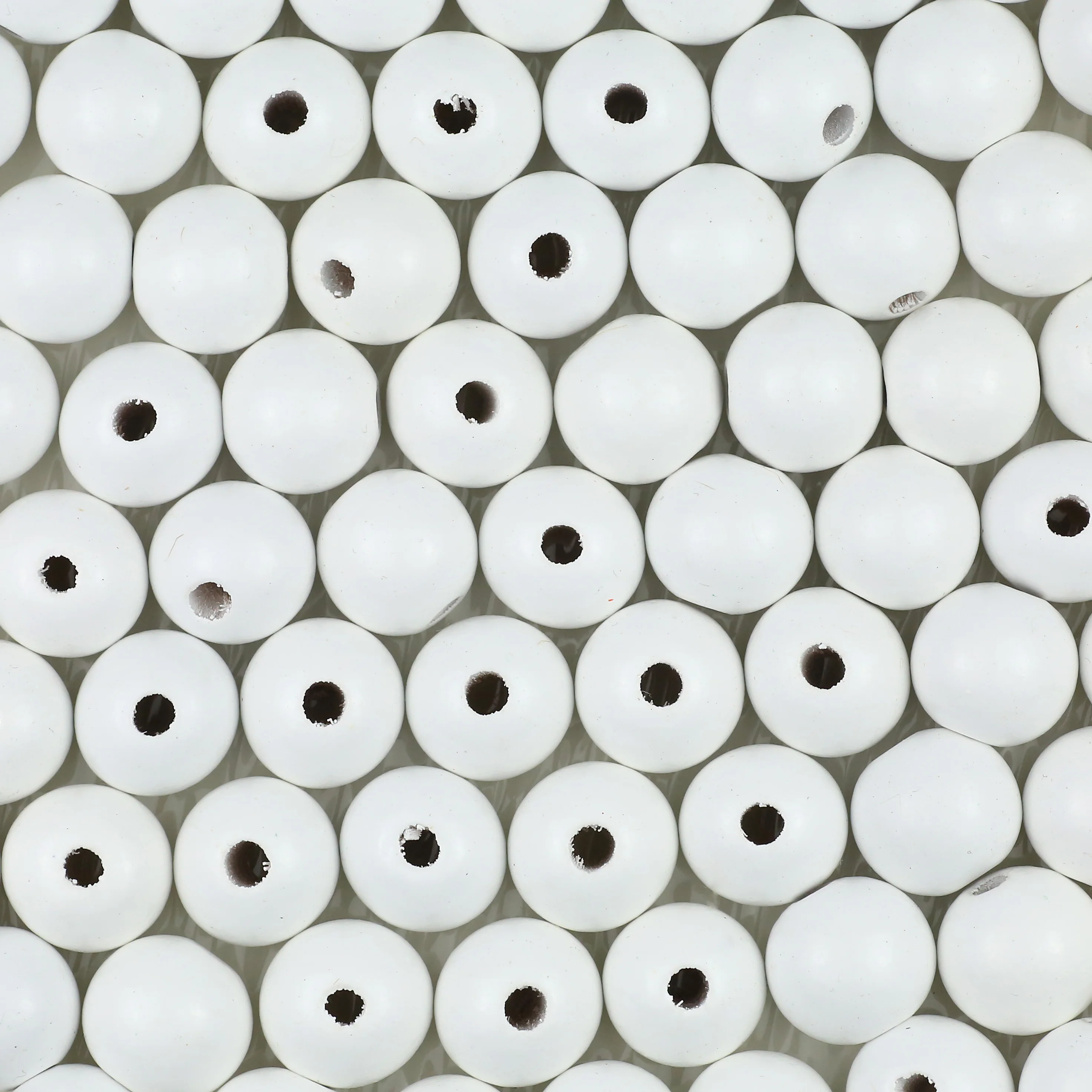 Vibrant 20mm Round Wooden Beads for Handmade Jewelry and DIY Crafts