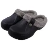 Crestar New Home Warm Slippers For Women Men Winter Soft Plush Slippers Female Clogs Outdoor Waterproof Non-slip Cotton Slippers 2