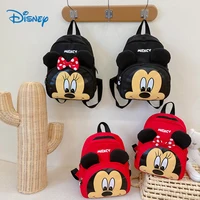 Disney Mickey Minnie Mouse Cartoon Children's Backpack Child Girl Schoolbag Boys And Girls Backpacks Kids Bags For Boy Back Bag 1