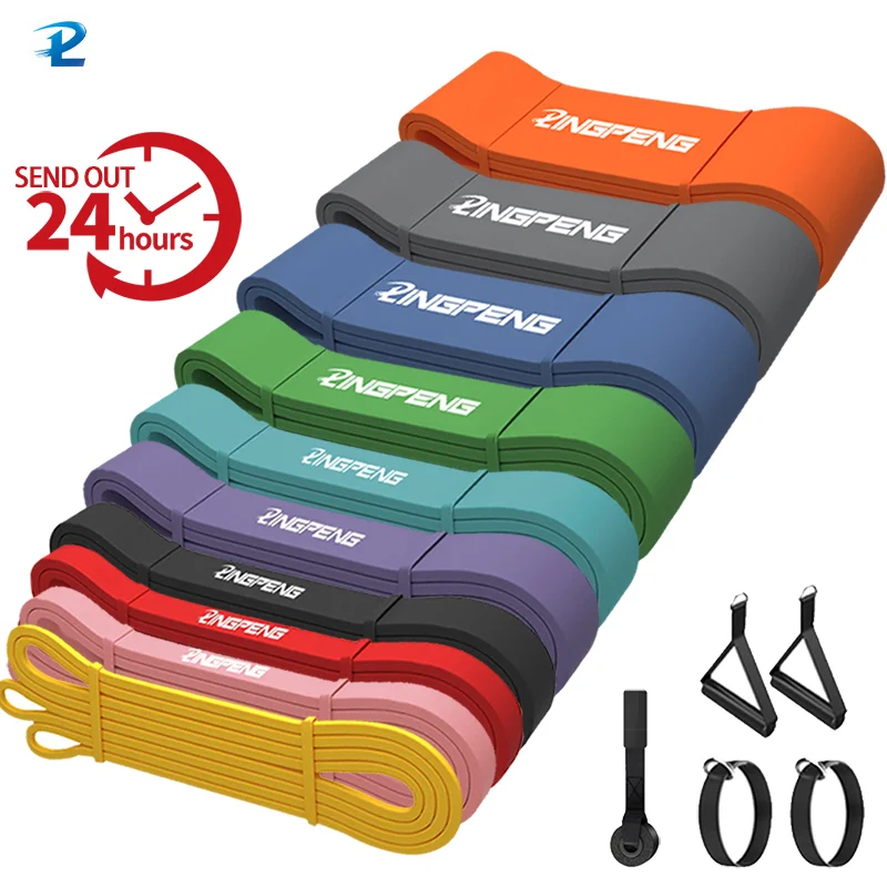 208cm Thick Stretch Resistance Band Sports Expander Elastic Pull Up Powerlifting Bands for Training and Workout | Спорт и
