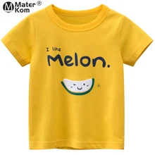 

Girls Letter Printing T Shirts Casual Short Sleeve Tops Clothes for Children Soft Cotton Tees Kids Clothing Size 2T-7T camisetas