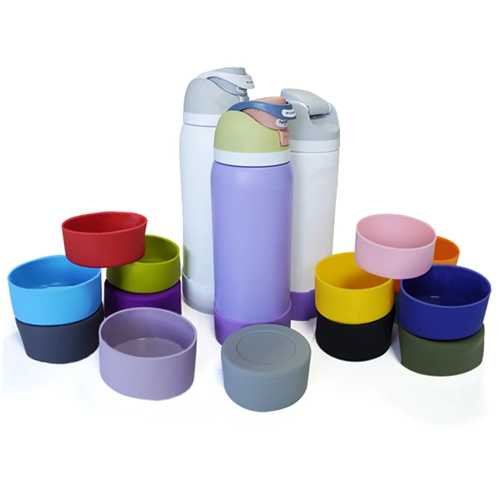 Soft Silicone Boot for Owala 32oz/24oz Flask Water Bottle Anti-Slip Protective Sleeve Bottom Protector Protective Bottom Base