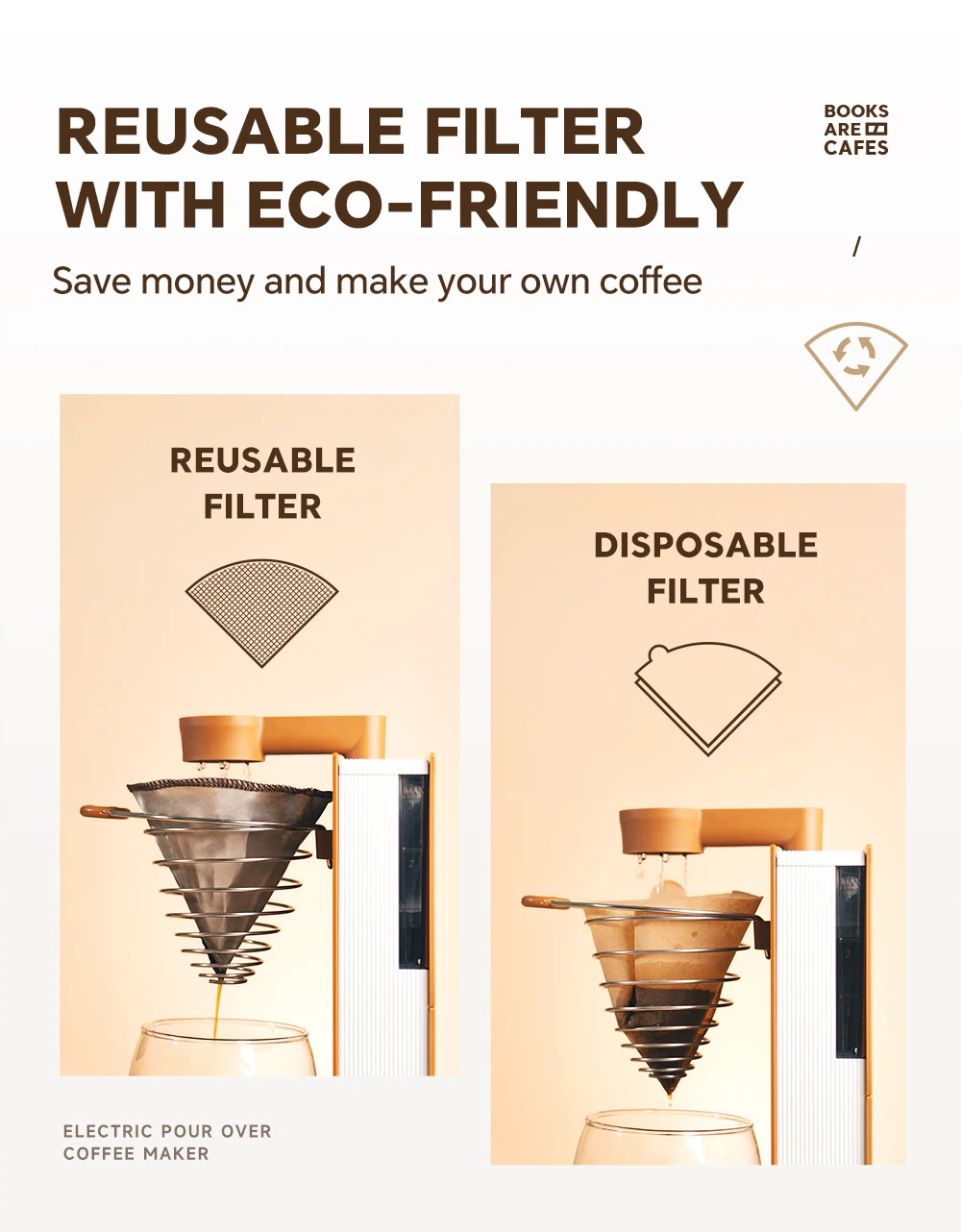 ICafilas Portable Electric Coffee Maker - ماكينة ق...