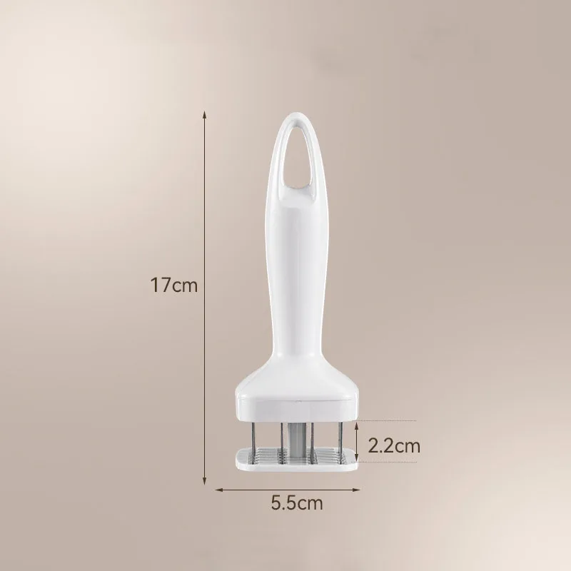 Stainless Steel Kitchen Tender Meat Needle Cooking Meat Tenderizer Tool Loose Needle Pork Chop Steak Hammer