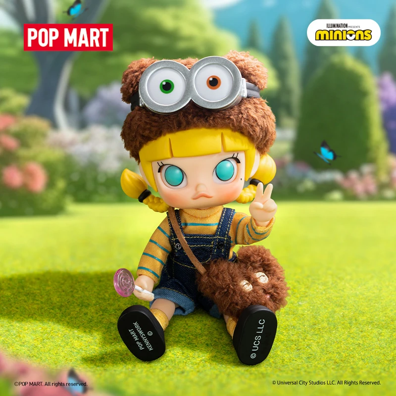 

POP MART MOLLY BOB & TIM Action Figure MINIONS Cute Figurine BJD Toy