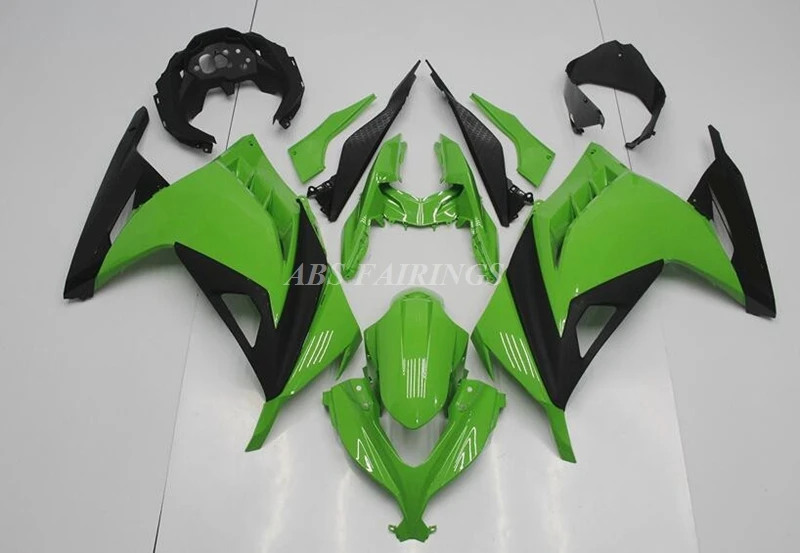 

4Gifts New ABS Fairings Kit Fit For KAWASAKI EX300 2013 2014 2015 2016 2017 2018 13 14 15 16 17 18 Bodywork Set Green Custom
