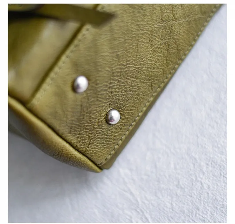Handgefertigte Damen-Umhängetasche aus erstklassigem Rindsleder von Modedesignern, lässige Luxus-Unterarmtasche aus echtem Leder mit großem Fassungsvermögen – Detail 7