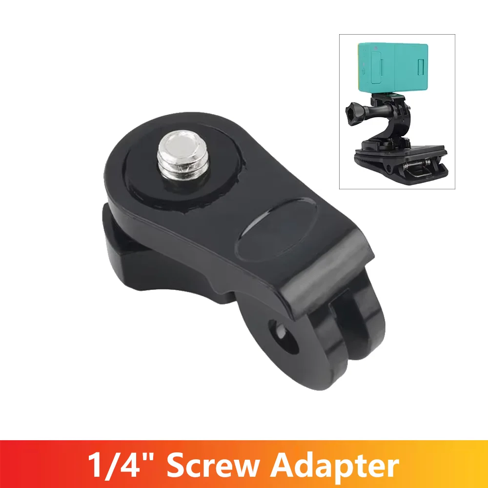 Universal 1/4 "Schraube Umwandlung Adapter Halterung Für GoPro 13 12 11 10 9 8 SJCAM AKASO Insta360 DJI Osmo Action kamera Zubehör