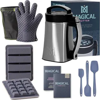 Kitchen Bundle with Magical Butter official 7 page Cookbook and Accessories
