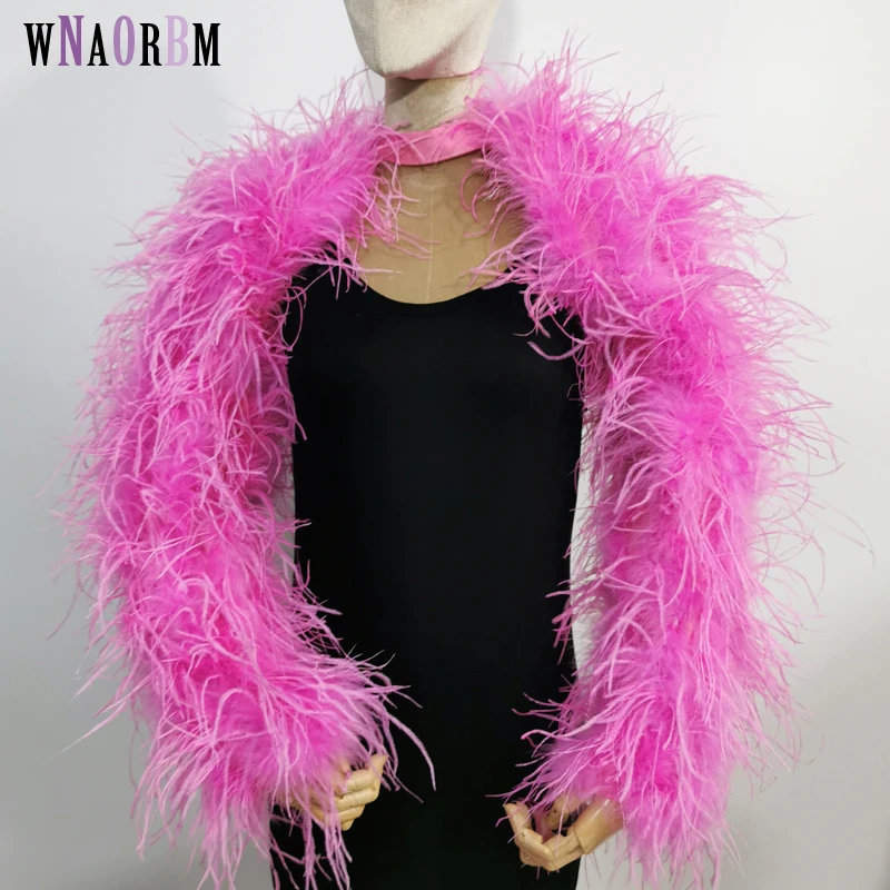 Новейший дизайн, мода 100%, страусиные волосы, длина рукава 60 см, разноцветные индивидуальные модные Клубные и разноцветные искусственные банкеты