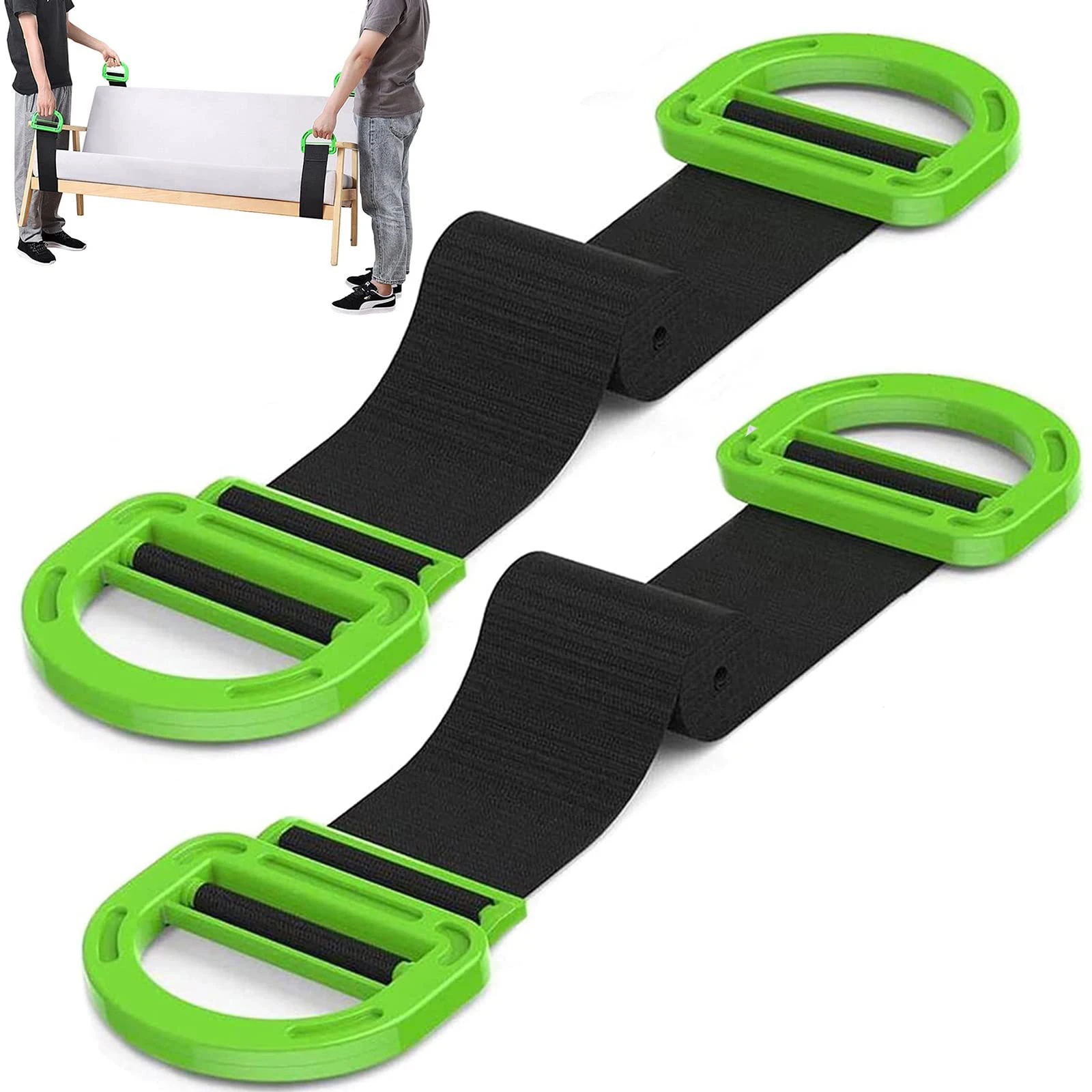 MovingLiftingStrapsAdjustableMovingBeltCarryingStrapswith