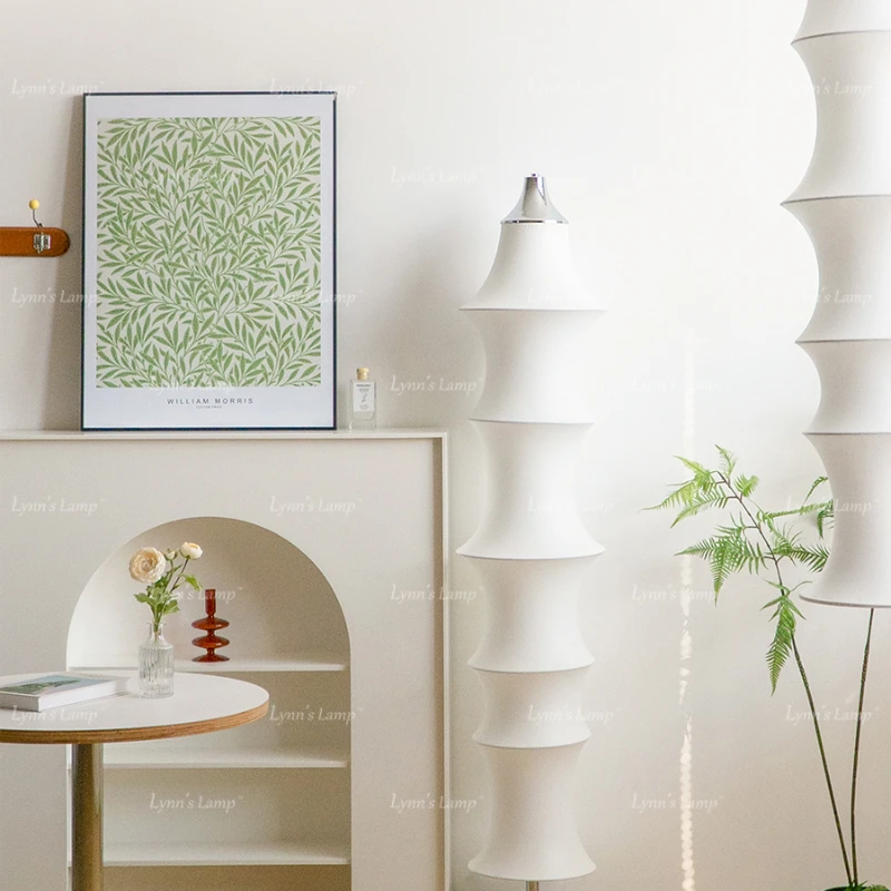 Lampada Da Terra In Seta A Vento Flos Living Room Atmosphere Homestay Zen Corner Lamp