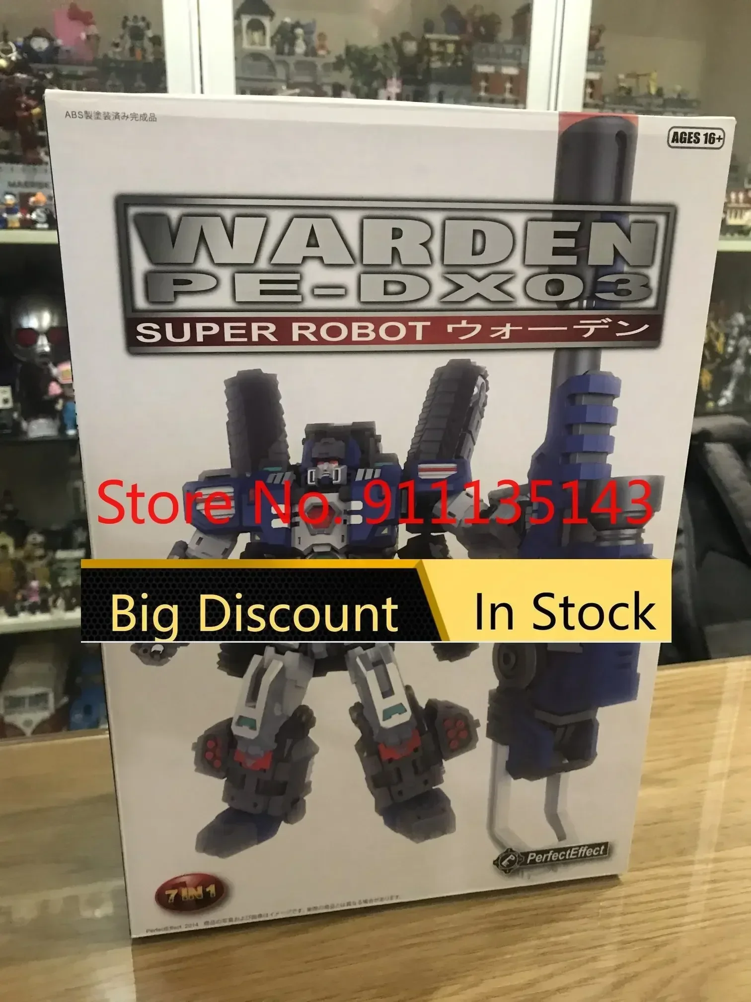 Transformation Perfect Effect Pe-dx03 Warden Fortress