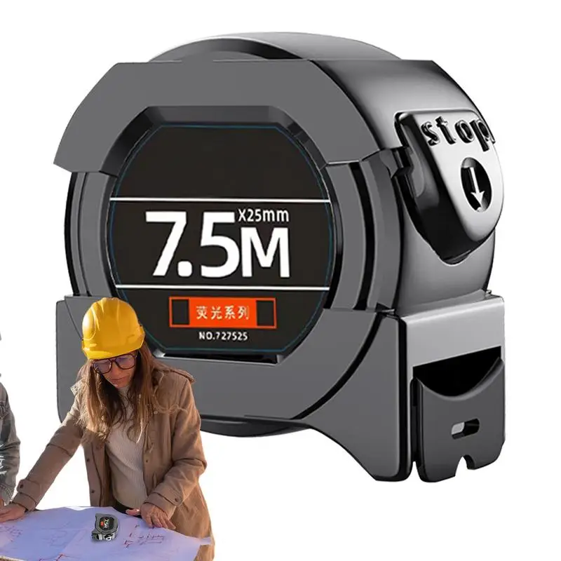 

Самоблокирующаяся флуоресцентная измерительная лента, выдвижная Строительная измерительная лента, контроль втягивания