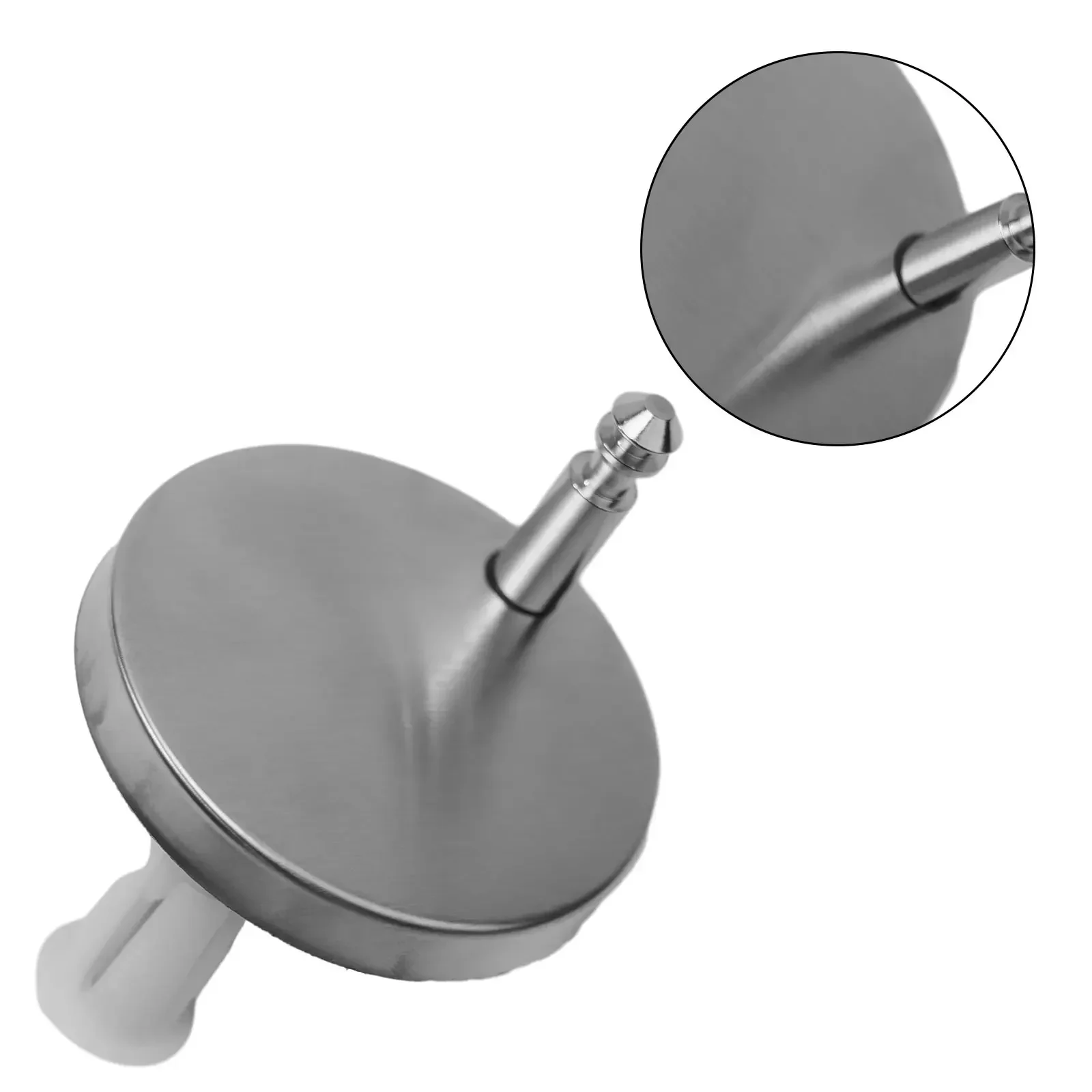 2 Pcs Toilet Lid Hinge Universal Stainless Steel Screw Toilet Accessories Fixing Bolts 45mm 55mm 60mm Silver Basthroom Parts