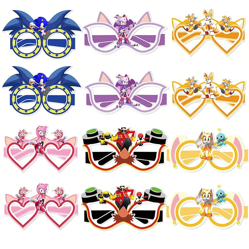thumbnail image 1 of Figura de anime de Sonic The Hedgehog con 6 estilos de máscara, imagen para niños, fiesta de Navidad, cosplay, accesorios de vestir al por mayor, 1 of 5