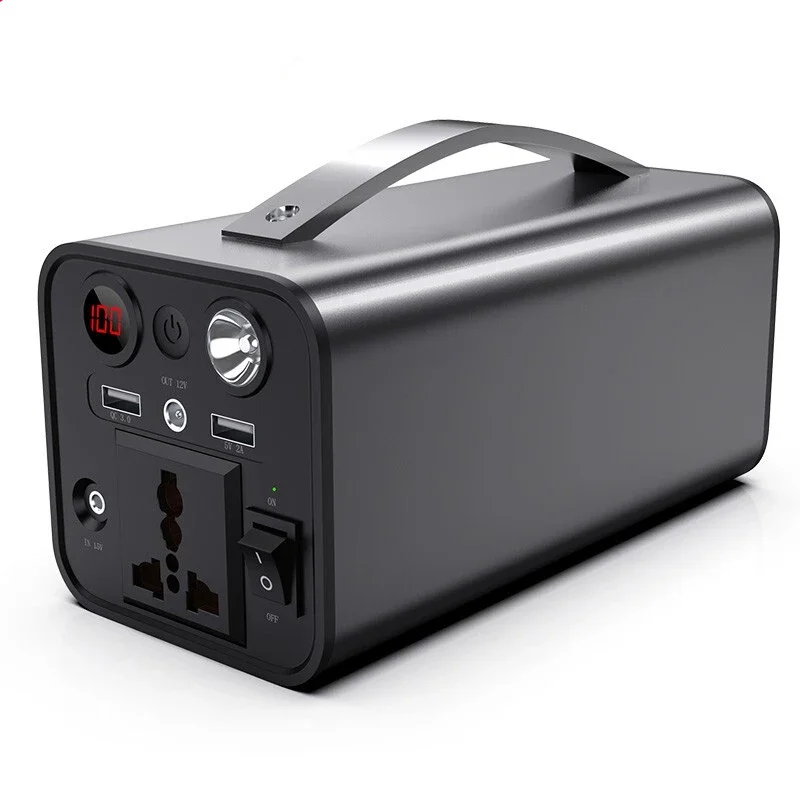 220V 200W Generator Battery Charger 58000mAh Portable Power Station Outdoor Emergency Power Supply Camping Bank Inverter