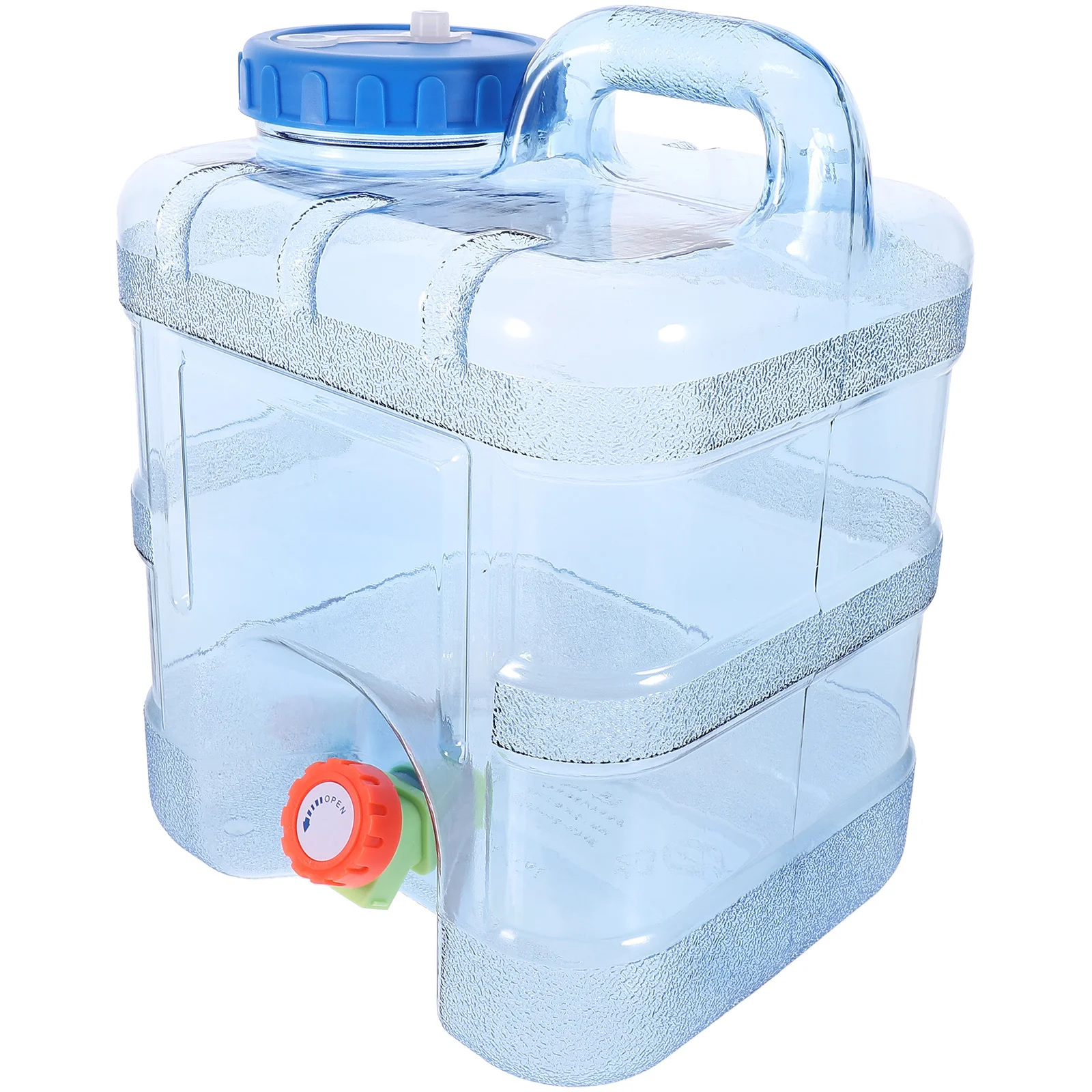 

Water Dispenser Water Tank Jug Container Mineral Water Bucket With Handle Pc Dispenser Spigot Easy Dispensing Car Outdoor
