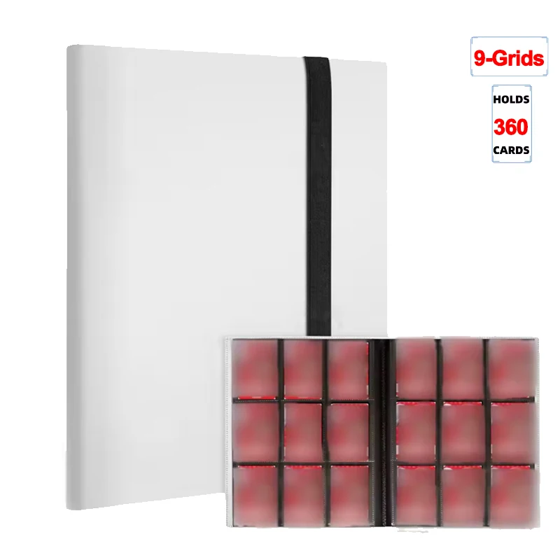 Premium Trading Card Binder - Durable Side-Loading PP Cover