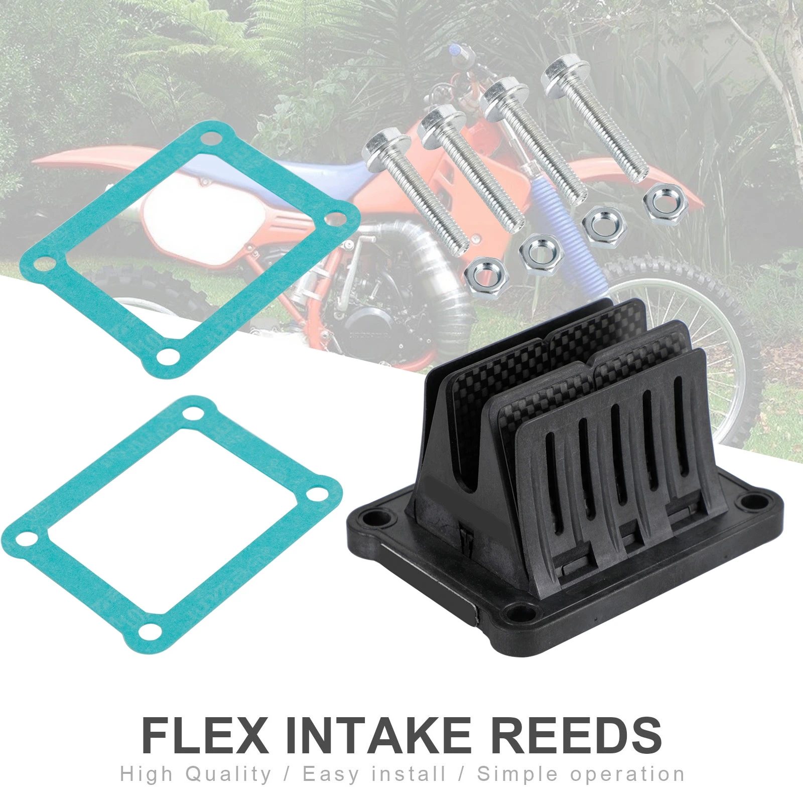 

Тростниковая система клапанов Areyourshop v4rпыr Подходит для Honda CR 125 1987-2002 аксессуары для двигателя