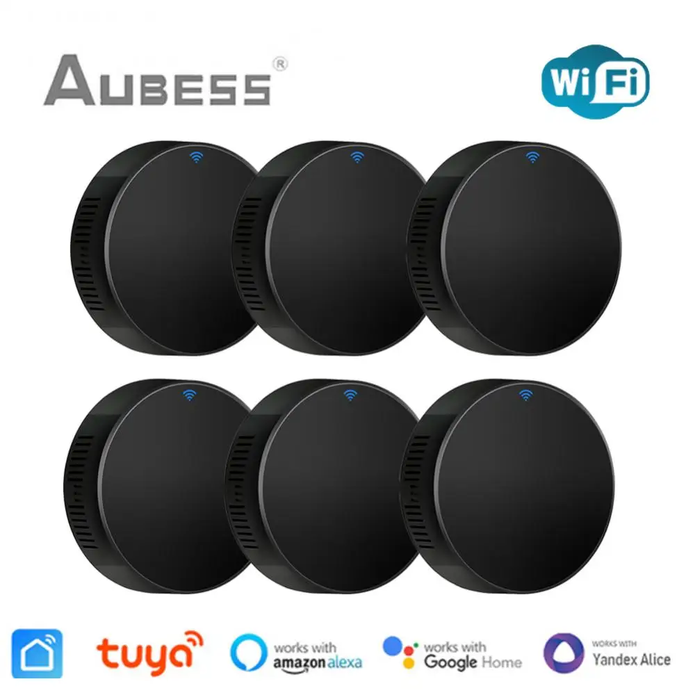 

Aubess IR Remote Control Smart WiFi Universal Infrared Tuya For Smart Home Control For TV DVD AUD AC Work With Alexa Google Home