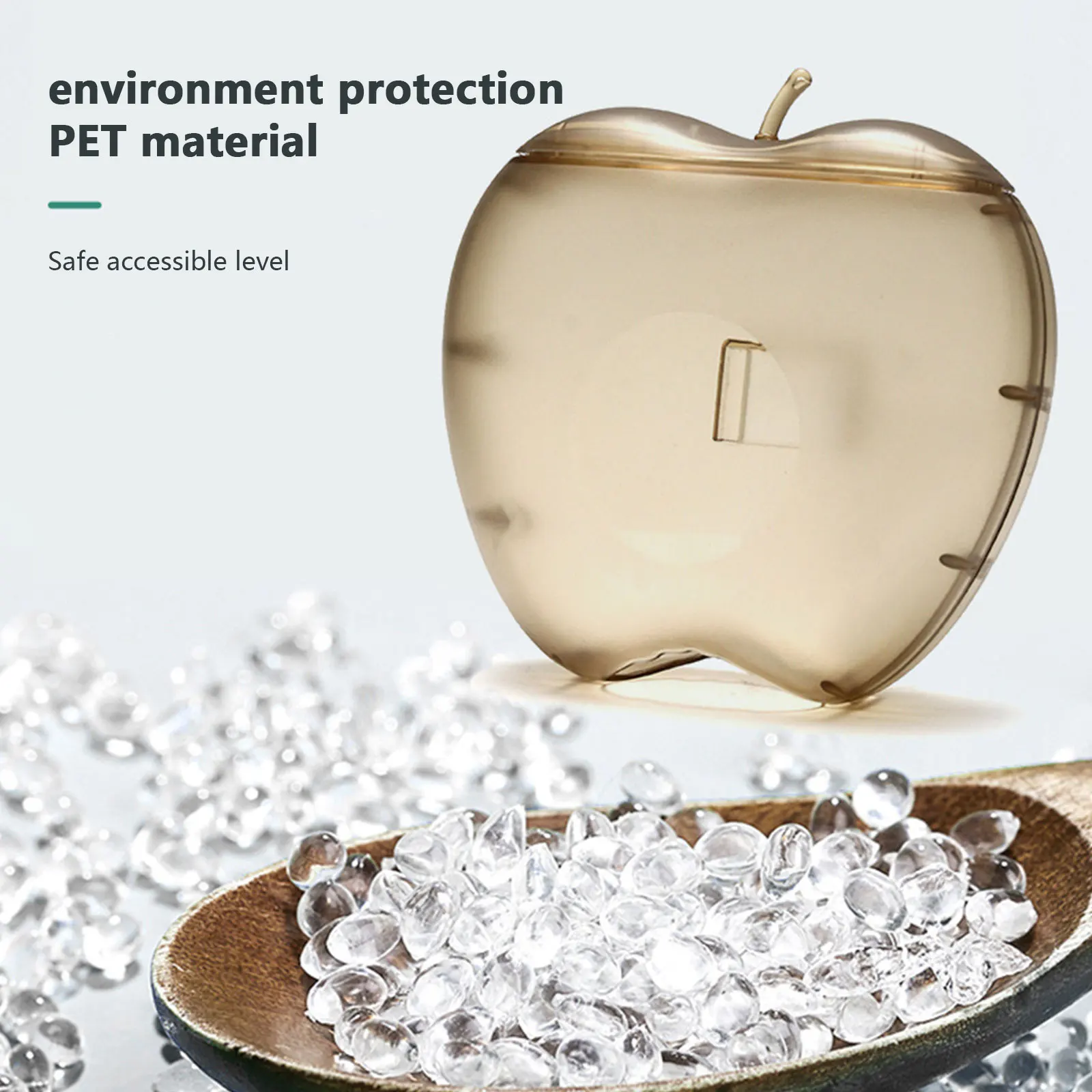 Description Picture 6 of itemWall-mounted Plastic Wrap Storage Box Extractable Apple-shaped Cling Film Dispenser Large-capacity Practical Kitchen Decorations