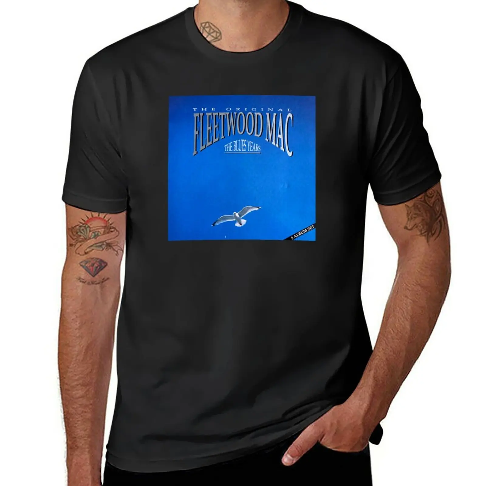 

Fléétwóod Mác The Blues Years Album Cover T-Shirt anime for a boy men graphic t shirts