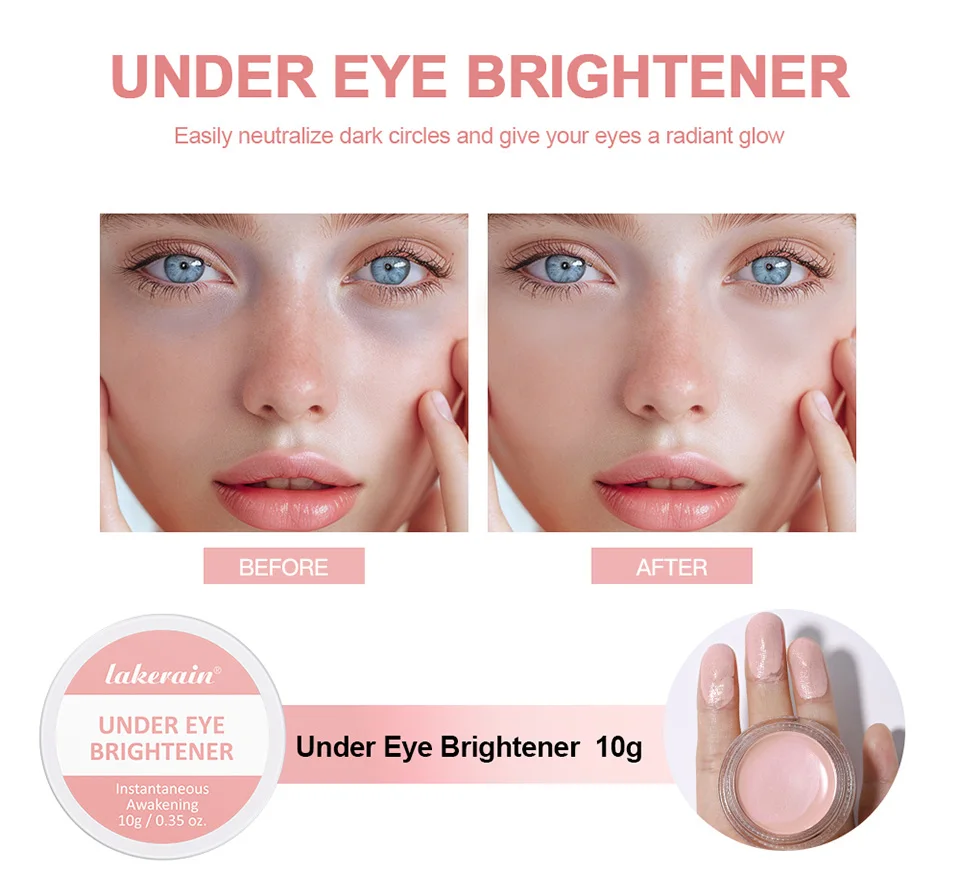 Description Picture 3 of itemEye Brightening White Skin Cover Dark Dark Circles Under Eye Law Fine Lines Are Suitable For European USA Girls Eye Cosmetics