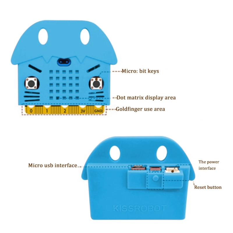 BBC Micro:Bit Go Kit With Terminal Connector+Protective Case Programmable Learning Development Board DIY