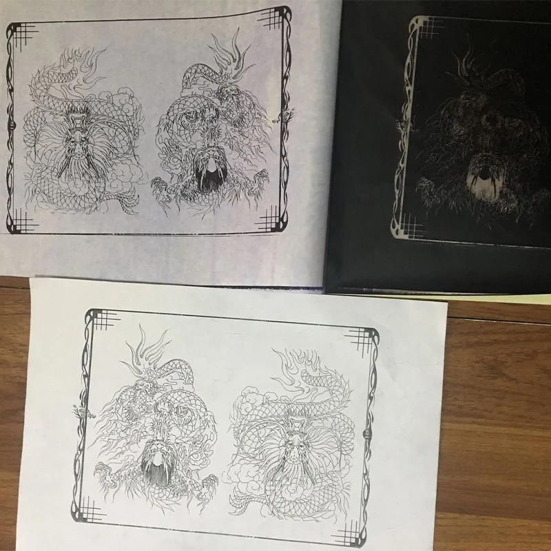 10/15/100pcs Tattoo Transfer Paper Transfer Stencil Paper Tattoo Copier 4 Layers A4 Size Tool for Tattooists Supplies