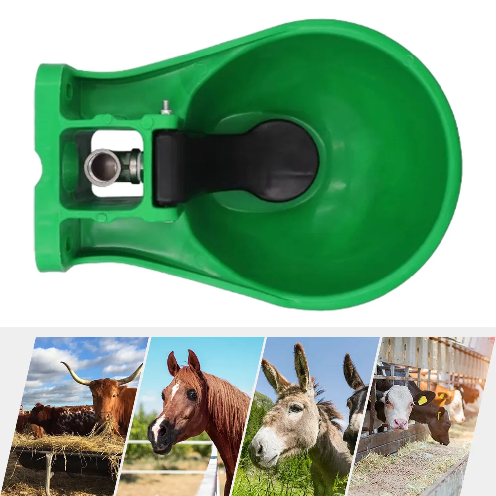 Automatic Cattle Drinker Time-Saving Cattle Drinking Cup Versatile Large Capacity Farm Equipment for Cattle Horse Donkey
