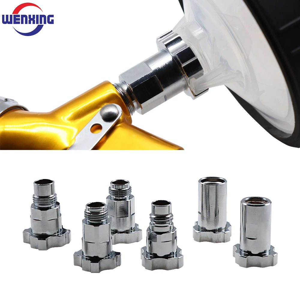 Spray Gun Adapter Pot Joints 16X1.5 14X1 16X2 G3/8 Disposable Measuring