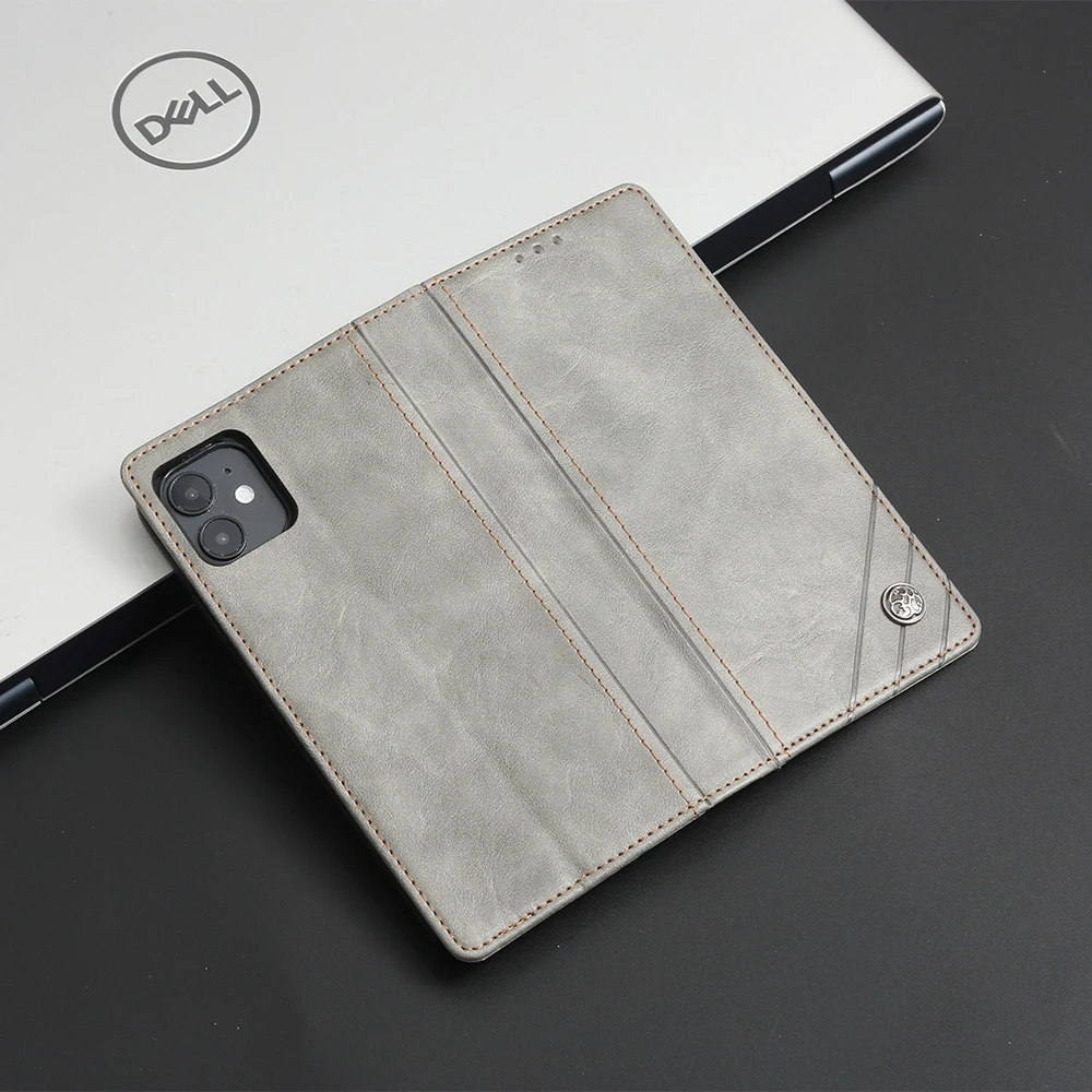 Leather Flip Case for Huawei Honor - Elegant Business Phone Cover