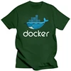Docker Logo T-Shirt Linux Javascript Computer Rogramming Developer T-Shirt Programmer Coder Women T-Shirt Gift Creative Top 5