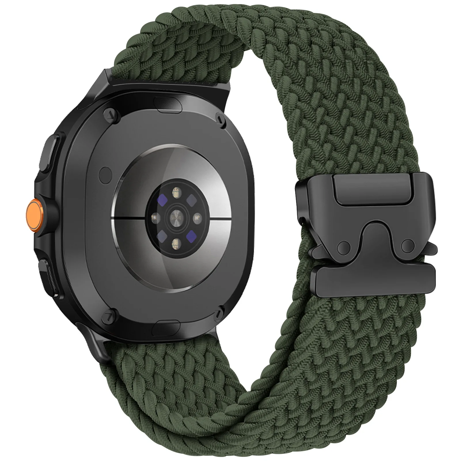 Braided Parachute Buckle Strap with Bracelet Design