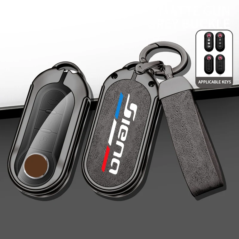 Portachiavi In Lega Di Zinco Per Auto Per Fiat Siena Punto Panda Freemont Abarth Bravo Argo 500 Portachiavi Per Auto Accessori Per Chiavi In Metallo