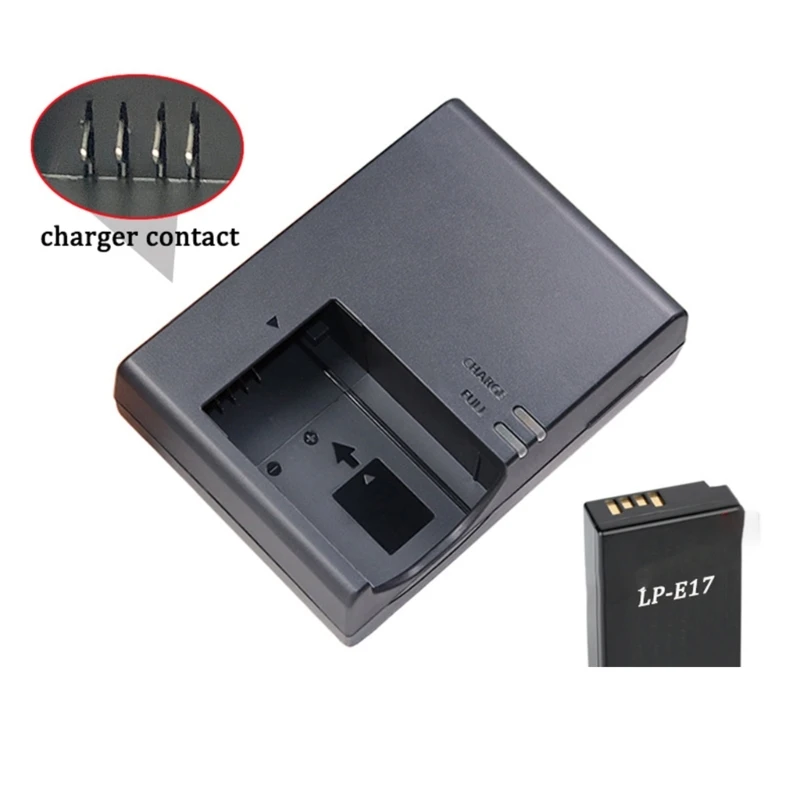 573A LC-E17 USB Charger for Canon LPE17 LP-E17 Battery Camera EOS 750D 760D Rebel T6i T6s Kiss X8i M3 M5 M6 Mark II LCE17E