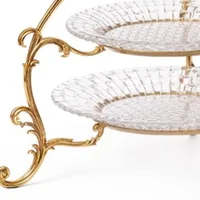 Récipient assiettes de bureau organisateur de cuisine contemporaine belles assiettes avancé Unique Vassoio Portaoggetti décorations pour la maison 4