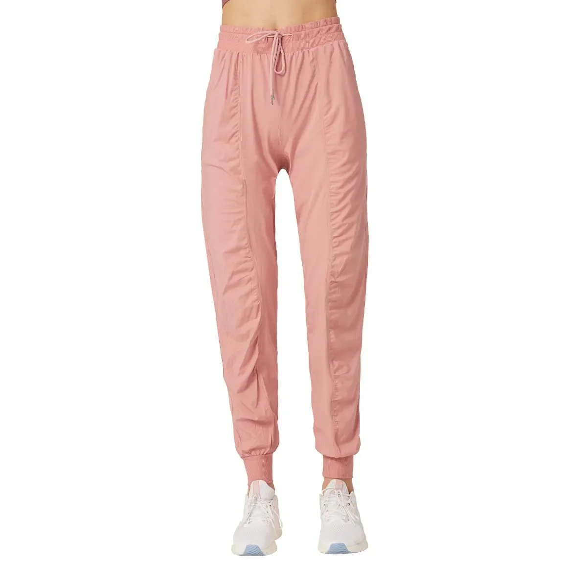 Quick Dry Breathable Loose Women's Sport Pants Running Yoga Fitness Casual Nine Points Cuffed Sweatpants Slimming Effect